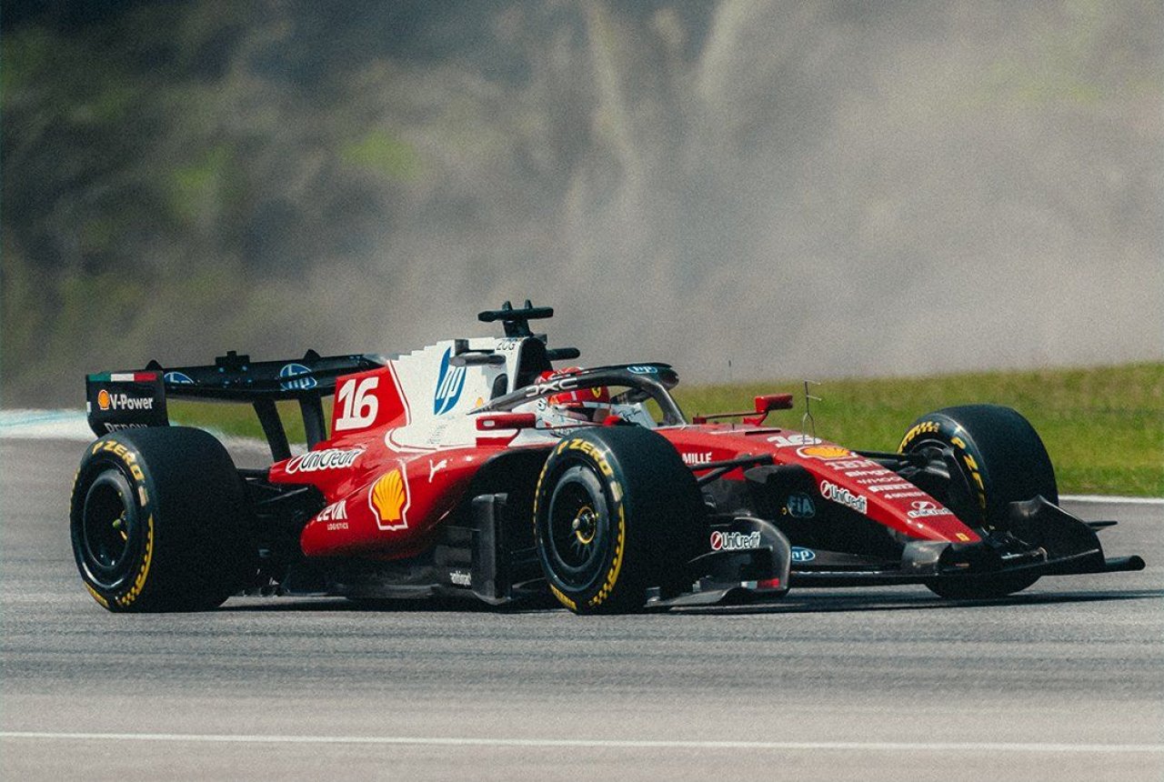 Leclerc opozarja: Obraba gum bo v Sepangu velik problem Leclerc opozarja: Obraba gum bo v Sepangu velik problem