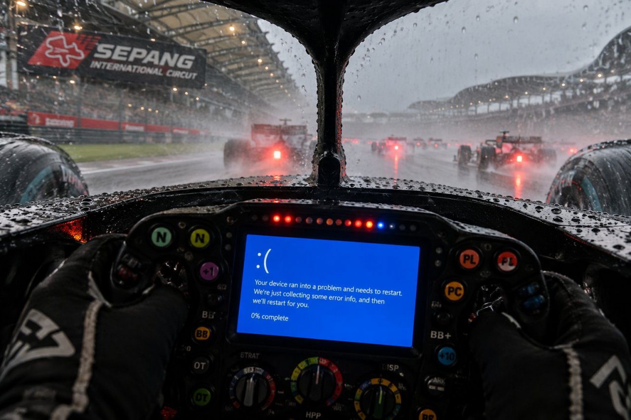 Za kaos v Sepangu je bila kriva programska napaka Za kaos v Sepangu je bila kriva programska napaka